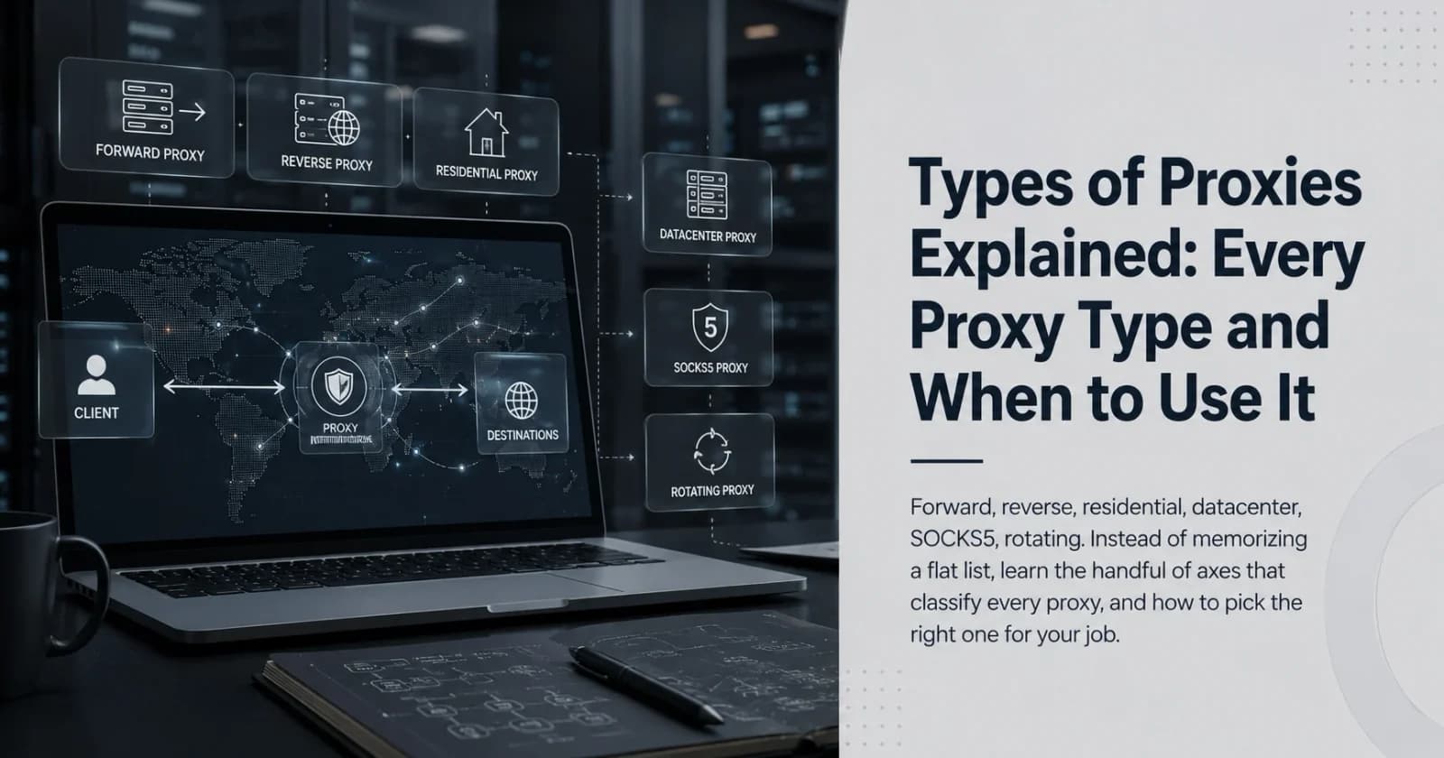 Types of Proxies Explained: Every Proxy Type and When to Use It